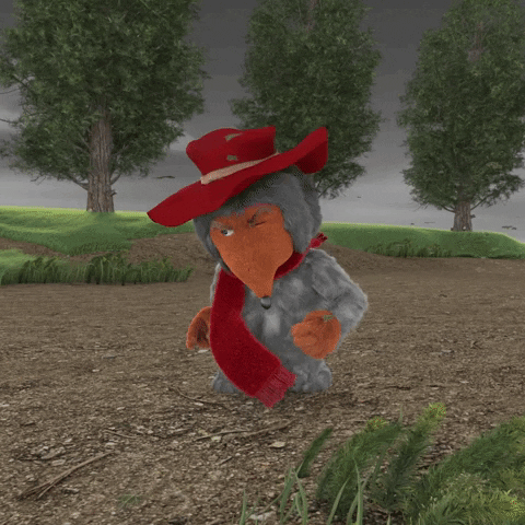 womblesofficial nature hat weather storm GIF