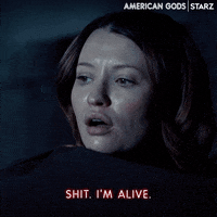 Im Alive Emily Browning GIF by American Gods
