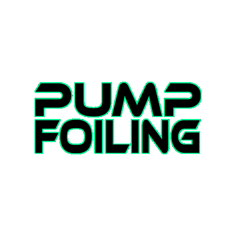 Pump Foiling Community Sticker