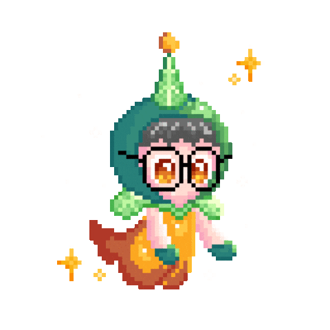 8Bit Fairy Sticker