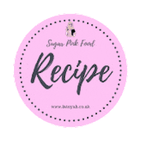 Sugar Pink Food |  latoyah.co.uk Sticker