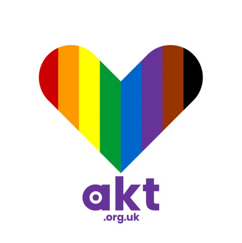 Pride Rainbow Flag Sticker by aktcharity