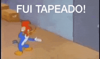 Pica Pau Fui Tapeado GIF