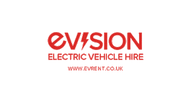 EVision Electric Vehicle Hire Sticker