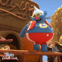 Happy Trolls World Tour GIF by DreamWorks Trolls