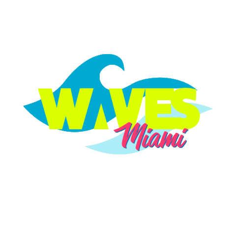 Spin Miami Sticker by thewavesmiami