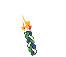 Shabbat Havdallah Sticker by Camp Ramah in the Poconos