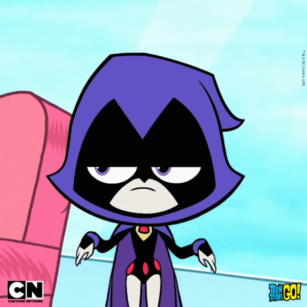 Teen Titans Raven GIF By DC Comics Find Share