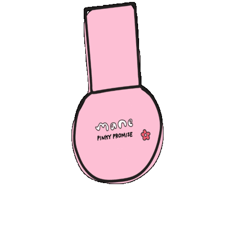 Pink Flower Sticker by Mane