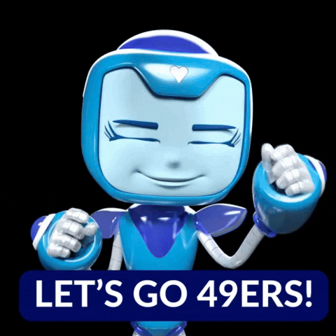 Go 49Ers Super Bowl GIF by Blue Studios