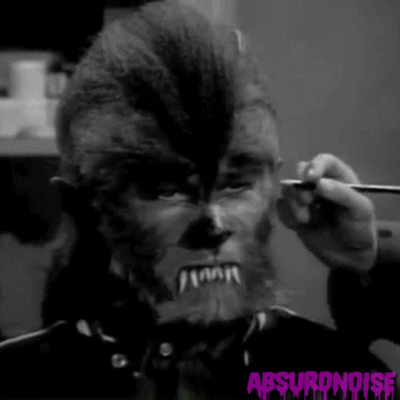 i was a teenage werewolf horror movies GIF by absurdnoise
