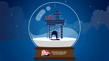 Ship Snow GIF by Shippensburg University