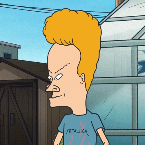 Beavis And Butthead Smile GIF by Paramount+