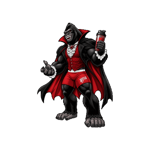 Dracula Sticker by World Gym