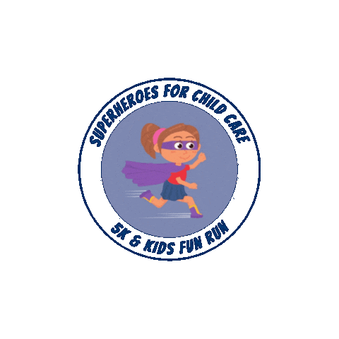Superheroes Child Care Sticker by Child Care Council of Nassau