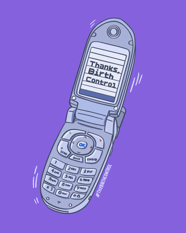Old School Thank You GIF by Bedsider
