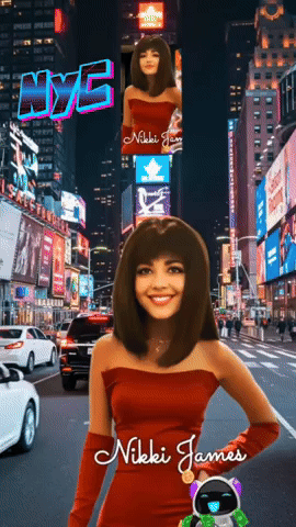 Nikki James GIF