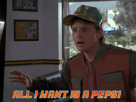 Michael J Fox Pepsi GIF by Back to the Future Trilogy