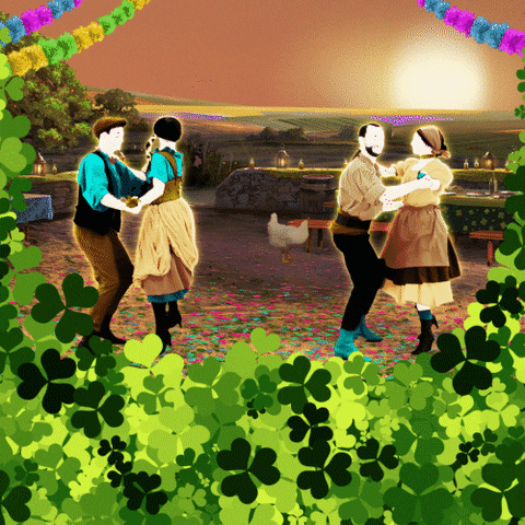 St Patricks Day Dancing GIF by Just  Dance