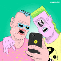 selfie GIF by Animation Domination High-Def