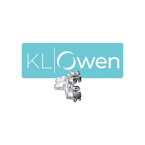 Klowenbraces Sticker by KLOwenOrtho