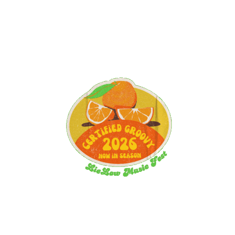 Lielow Fruit Sticker by LieLowMusicFest