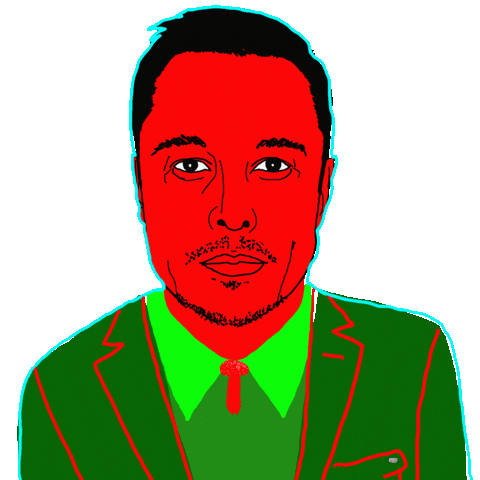 Elon Musk Sticker