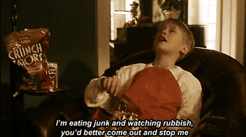 Home Alone Eating GIF - Find & Share on GIPHY