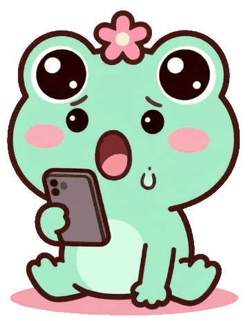 Shocked Excuse Me Sticker