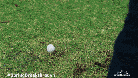 Hallmark Channel Golf GIF by Hallmark Movies & Mysteries