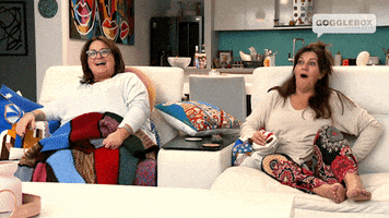 Friends Laughing GIF by Gogglebox Australia