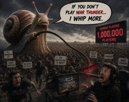 War Thunder Snail GIF