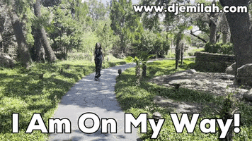 Coming On My Way GIF by Djemilah Birnie