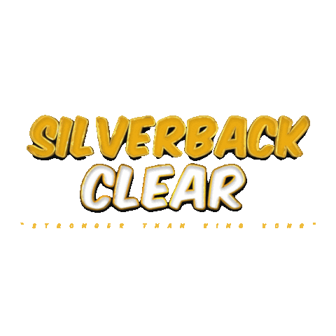 Silverback Clear Sticker