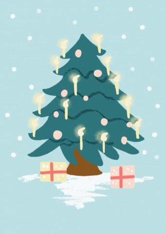 Merry Christmas Winter GIF