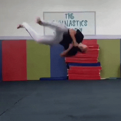 Kick Gymnastics GIF