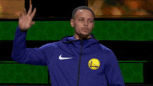 Golden State Warriors Hello GIF by NBA