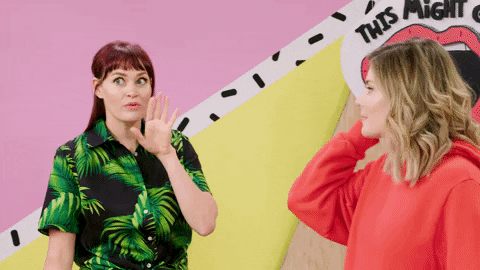 Shove It Grace Helbig GIF by This Might Get - Find & Share on GIPHY