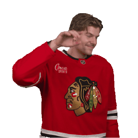 Listen Sticker by NHLBlackhawks
