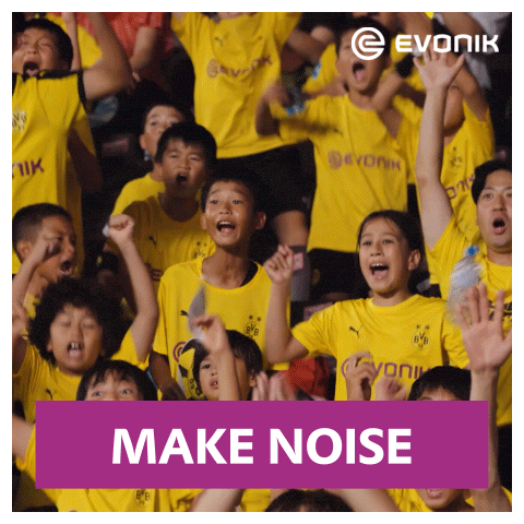 Get Loud Cheer GIF by Evonik