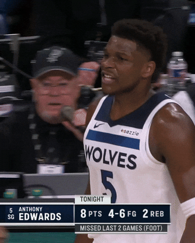 Nba Point GIF by Minnesota Timberwolves