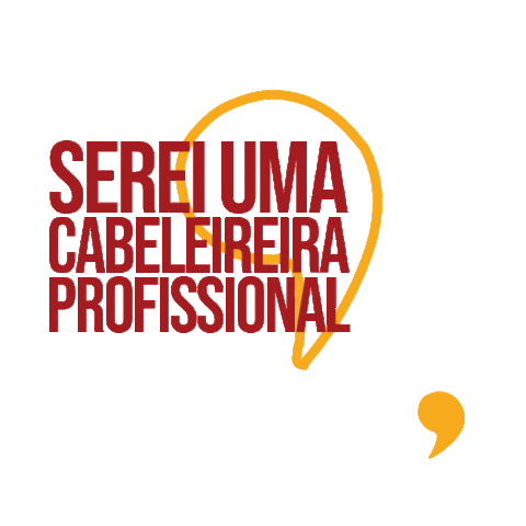 Institutomix Cabeleireira Sticker by Instituto Mix de Profissões