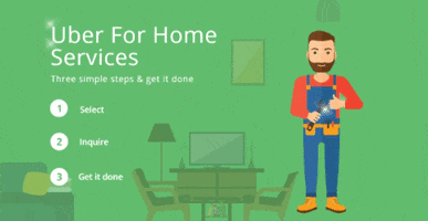 Uber For Handyman GIF
