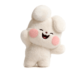 Happy Puppy Sticker
