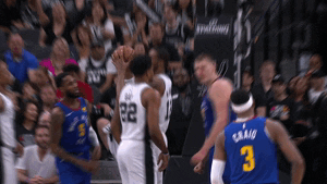 Excited Nba Playoffs GIF by NBA