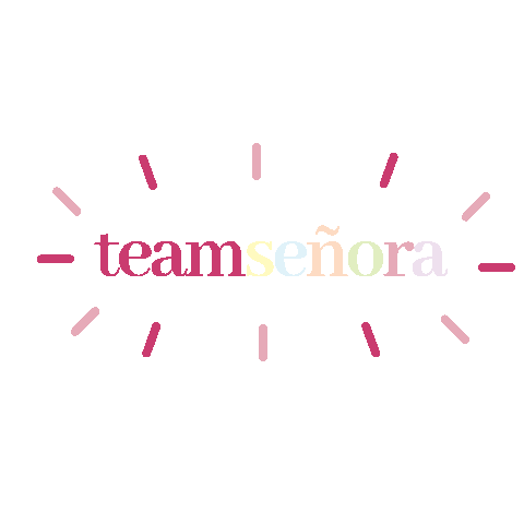 Team Señora Sticker