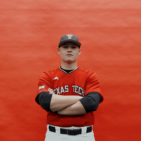 Logan Addison GIF by Texas Tech Baseball
