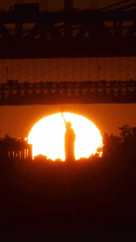 New York Sunset GIF