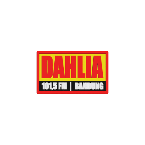 1015 Dahlia Fm Sticker