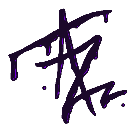 Tattoos Tazz Sticker by vilonious